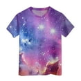 thumbnail image 4 of Godom Girls Short Sleeve T Shirts Casual Daily Shirt for Kids Girls Summer T Shirts, 4 of 4