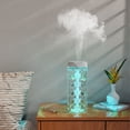 thumbnail image 3 of Humidificadores De Niebla, Botella De Agua Transparente, Humidificador De Aire Pequeño, Diseño De Prisma Multifacético Para El Hogar, 3 of 7