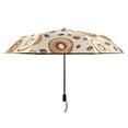 thumbnail image 2 of ALAZA Cute Donuts UPF 50+ Compact Folding Umbrella for Rain Travel Umbrella Packable, 2 of 8