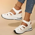 thumbnail image 3 of Mepaouo Womens Wedge Sandals Closed Toe Strappy Sports Running Shoes Summer Athletic Casual Sneakers, 3 of 7