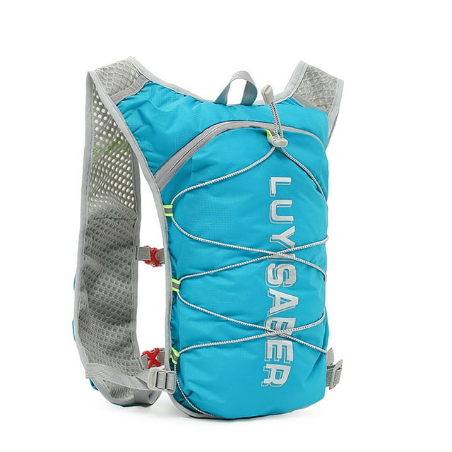 Sac à Dos Gilet d'Hydratation de Course, Sac à Dos Pack d'Hydratation, Sac à Dos d'Eau pour Randonnée Sentier Course Cyclisme Marathon pour Femmes Hommes, Poche à Eau Non Incluse
