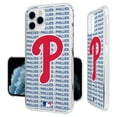 thumbnail image 5 of Philadelphia Phillies Text Backdrop Clear iPhone Case, 5 of 7