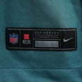 thumbnail image 6 of Men's Nike Zack Baun Midnight Green Philadelphia Eagles  Game Jersey, 6 of 6