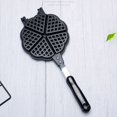 thumbnail image 4 of AOOOWER Waffle Pan Waffle Maker Non-stick Cake Bakeware Flower Shaped Kitchen DIY Dessert Cooking Pan Aluminum Alloy Material, 4 of 13