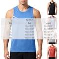 thumbnail image 4 of IhhxPro Men's Quick Dry Tank Top Sleeveless Workout Shirt Breathable Summer Gym Running Vest Loose Fit Cotton Athletic Casual Training Bodybuilding M-3XL, 4 of 7