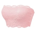 thumbnail image 3 of Blmnix Bras for Women Bandeau Bra Push Up Bra Lace Bralette Bras Strapless Pink Sports Bras for Women, 3 of 4