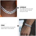 thumbnail image 2 of 1 UNID MODA DE MODA HIP-HOP Estilo Joyería con estilo Cadena de cuello Aleación de joyería Accesorio, 2 of 5