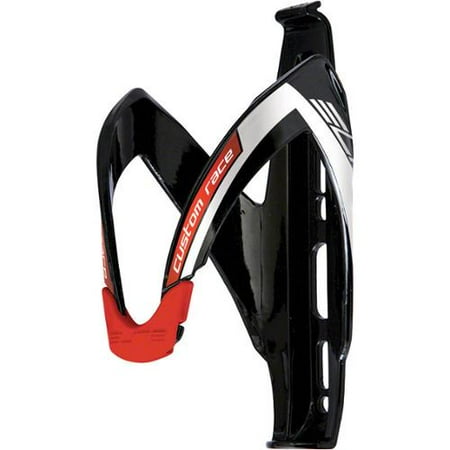 Elite Cycling Custom Race Water Bottle Cage Black/Red
