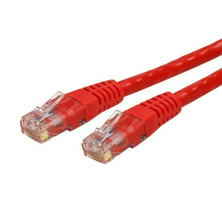 UPC: 0065030831123 | StarTech.com 1 ft Red Molded Cat6 UTP Patch Cable – ETL Verified
