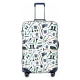 thumbnail image 2 of Goofa Modern Industry Pattern Luggage Covers For Suitcase,Suitcase Cover Protector Fit 18-32 Inch Luggage-X-Large, 2 of 9
