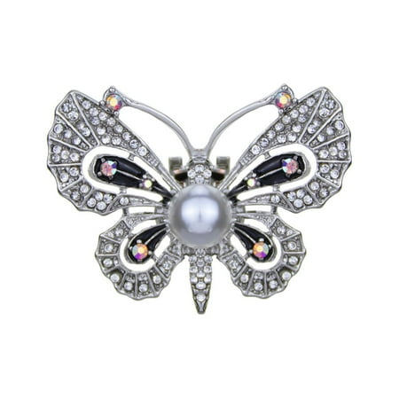 

Women Wedding Accessories Rhinestone Shoes Clamp Shoe Decorations Clip Shiny Clips Charm Buckle SILVER TYPE 9
