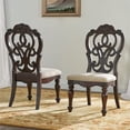 thumbnail image 2 of Steve Silver Royale Pecan Brown Side Chair, 2 of 8