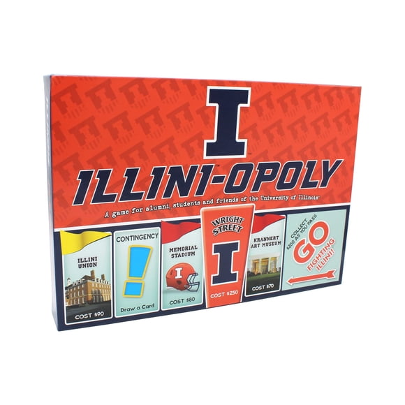 Juego de mesa Late for the Sky University of Illinois Illiniopoly