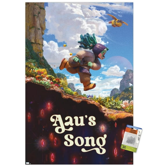 Star Wars: Visions Season 2 - Aau's Song Wall Poster with Pushpins, 22.375" x 34"