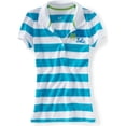 thumbnail image 1 of Aeropostale Womens 34th St. Ny Polo Shirt, Azul, Large Aeropostale Polo, 1 of 1