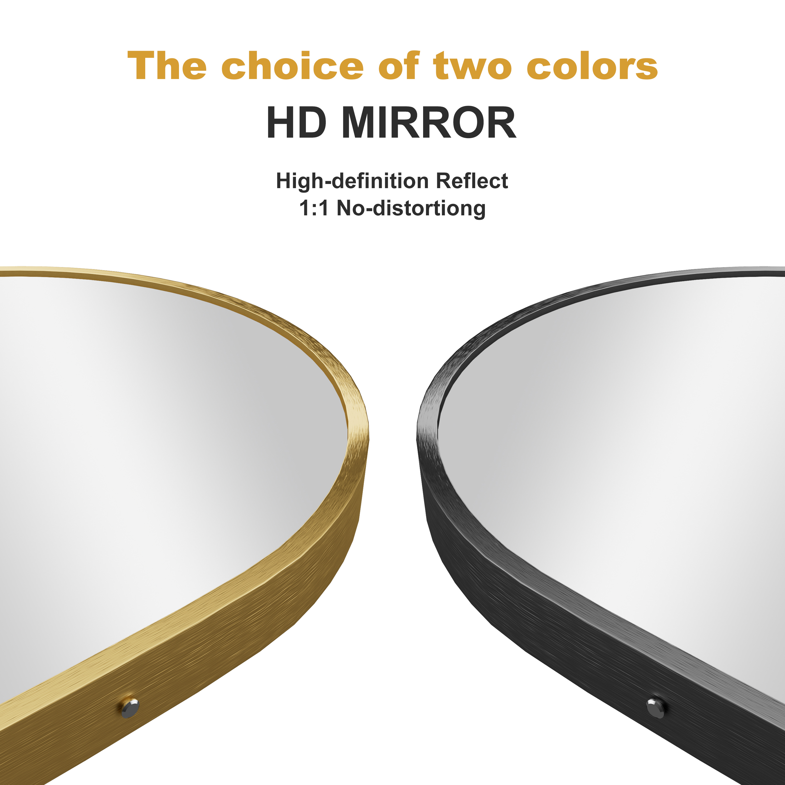 MAYEERTY 64" x 21.25" Black Modern Arched Full Length Mirror