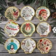 thumbnail image 4 of Set de manualidades Halloscume con 12 conchas navideñas con servilletas, 4 of 6