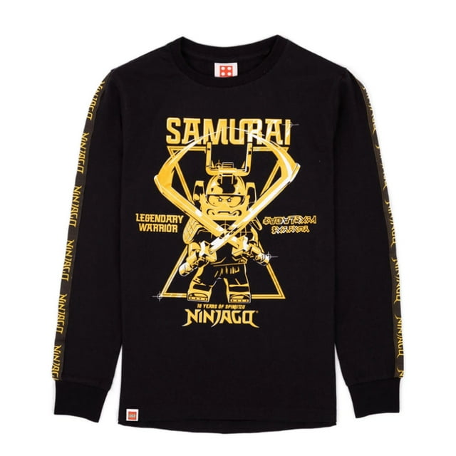 Lego Ninjago T-Shirt à Manches Longues Samouraï pour Garçons