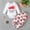 White, variant on TAIAOJING Toddler Baby Boy Clothes Set Unisex Autumn Valentine's Day Print Long Sleeve Romper Bosyduit Pants Outfits 0-6 Months