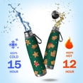 thumbnail image 2 of Christmas 29oz Stainless Steel Insulated Thermos with Tea Filter, 360° Printed Travel Bottle, Leakproof BPA-Free Flask with Anti-Slip Base, 304 Inner & 201 Outer, Vacuum Cup, 2 of 6