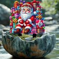 thumbnail image 2 of Dsscvnef Use Acrylic Decorative Plates to Christmas Decorations to Your Corners and Enhance the Festive Atmosphere Christmas Cards (white Old Man Old Man Candy Boots) Rabbit Cards Blank Metal Holder f, 2 of 9