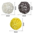 thumbnail image 5 of Rattan Ball, 48PCS 2 Inch Decorative Balls Orbs Vase Bowl Fillers, 5 of 7