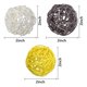 thumbnail image 5 of Bola de Ratán, 48 Piezas de Bolas Decorativas de 2 Pulgadas Orbes Florero Tazones de Llenado, 5 of 7