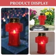 thumbnail image 3 of HAMPPLIES 1 Pair Baptism Candle Set Flameless Led Prayer Candle For Ceremonies Churches, 3 of 8