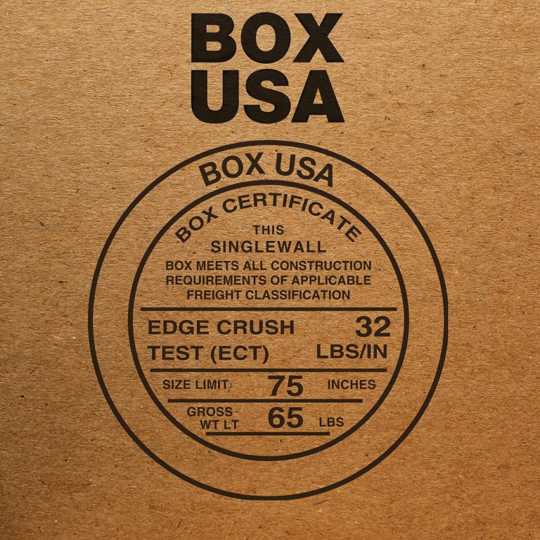 BOX USA Corrugated Cardboard Boxes - 15x9x8 Inches, Medium Shipping & Moving Boxes, Pack Of 25, 200#/ECT-32 Kraft