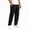 Black, variant on TKKCS Boys Straight Leg Sweatpants Lightweight Open Bottom Elastic Waist Loose Fit Athletic Casual Pants with Pockets Gray 9-10Years
