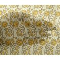thumbnail image 4 of oneOone Viscose Chiffon Fabric Leaves & Floral Block Fabric Prints By Yard 42 Inch Wide, 4 of 4