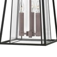 thumbnail image 3 of 2102BK-LL-Hinkley Lighting-Walker - Three Light Outdoor Hanging Lantern in Transitional-Craftsman Style - 11.5 Inches Wide by 17.25 Inches High-Black, 3 of 4