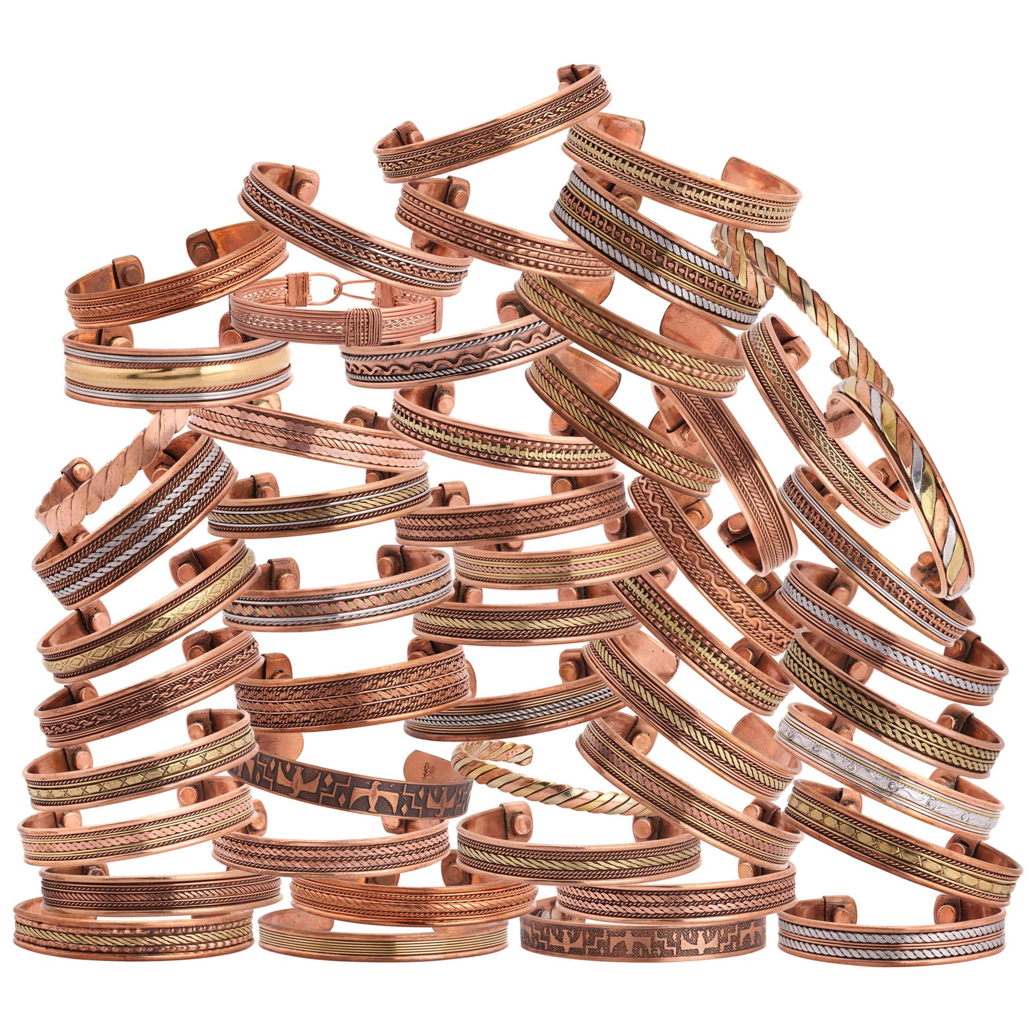 iCraftJewel Bracelet Bangle Set of 4 Pcs Bio Pain Therapy Healing Cufflinks Jewelry Gift Item 