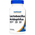 thumbnail image 1 of Suplemento Nutricost Lactobacillus Acidophilus 500 M CFU 120 cápsulas, 1 of 5