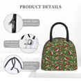 thumbnail image 4 of Disketp Christmas Hat sock Bolsa Térmica para Almuerzo, Lonchera con Abertura Amplia y Gran Capacidad, Organizador Reutilizable para Mujeres, Hombres y Adultos, 4 of 6