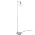 thumbnail image 2 of Modway Silo Glass Globe Glass and Metal Floor Lamp in Satin Nickel, 2 of 9