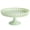 Green (8.5"), variant on 11" Jadeite Glass Cake Stand – Handmade Vintage-Style Dessert Stand with Ruffle Trim, Decorative Pedestal Cake Plate for Display & Serving