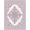 Pink Blue, Pattern 15, variant on ODIKA Medallion With Distressed Scroll Border And Botanical Sprays Vintage Floral Pet Friendly & Kids Safe Play for Playroom, Bedroom, Reading Nook