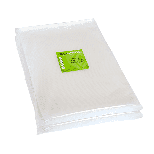 100 Gallon 11x16 Extra Large PreCut Vacuum Sealer Bags for Bulk Meat