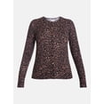 thumbnail image 6 of Scenario Women's Button Front Printed Cardigan Sweater, Lightweight, Sizes XS-XXXL, 6 of 6