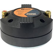 VOYZ 350 Watts Compression Driver - 180W RMS - 1.35 Voice Coil with Titanium Diaphragm - Bolt on Throat Style with Super Strong Ferrite Magnet - 8 ohms Impedance - 105dB Sensitivity (VZ-DT2)