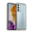 thumbnail image 1 of Transparent Shockproof TPU Case for Samsung Galaxy M55 M15 M44 M34 M54 M14 Jump3 5G 4G Protective Cover Frame Capa Coque GRAY For Galaxy M14 5G, 1 of 6