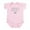 Petal Pink, variant on CafePress - Promoted To Daddy Body Suit - Baby Light Bodysuit, Size Newborn - 24 Months