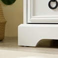 thumbnail image 4 of White Tall 6-Drawer Dresser – Modern Chest of Drawers with Easy Pull Handles & Textured Borders | Bedroom & Living Room Storage Organizer, 4 of 9