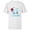 White, variant on Disney Junior’s Ariel Sixth Birthday 6 Years Old Today - Short Sleeve T-Shirt for Kids - Customized-White