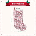 thumbnail image 3 of Lsque 18 Inches Kawaii Pig Pattern Christmas Stockings Hanging Ornaments,Knitted Xmas Fireplace Hanging Stocking,Holiday Decoration, 3 of 8