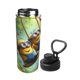 thumbnail image 2 of Botella de agua aislada deportiva Minions, de acero inoxidable, portátil, para exteriores, para viajes, fitness, estudiantes, talla única., 2 of 7