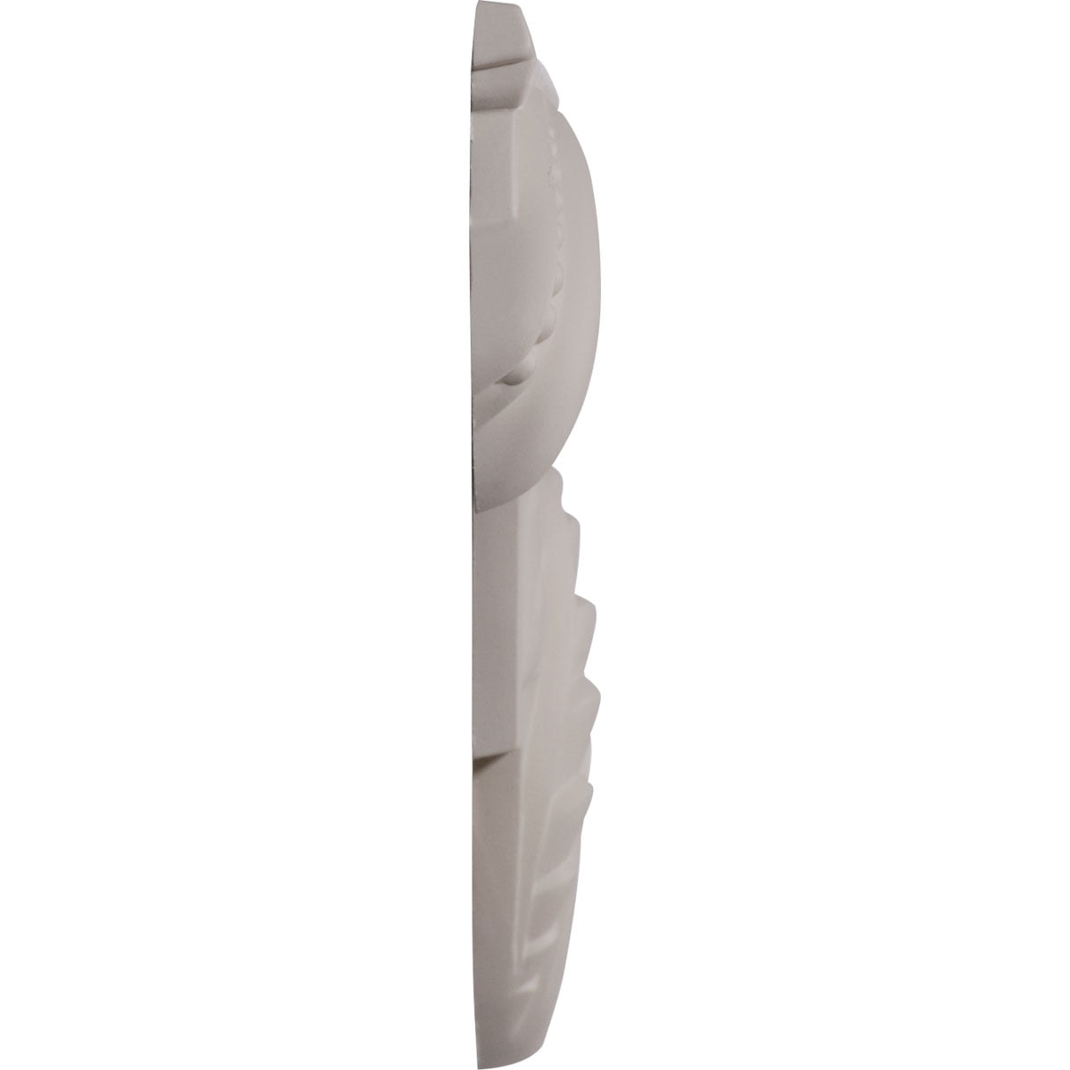 Ekena Millwork 12 3/8"W x 6 5/8"H x 3/4"D Scroll Stair Bracket, Left