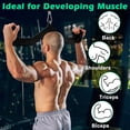 thumbnail image 3 of LAT Pulldown Attachments: LAT Pull Down Bar Cable Machine Attachment Home Gym Equipment, 3 of 5