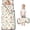 Princess and Carriage Beige Pattern, variant on Princess and Dress Pink Pattern Teens Toddler Nap Mat with Pillow, Sleeping Mat Bag for Preschool Daycare 59"x22"